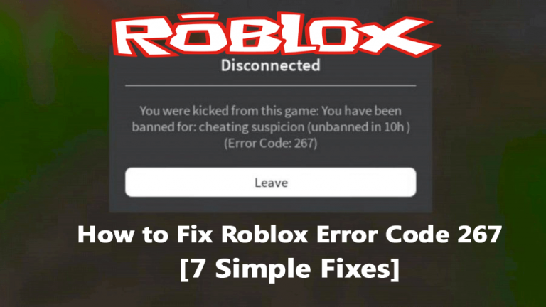 Como corrigir o código de erro 267 do Roblox 7 correções simples