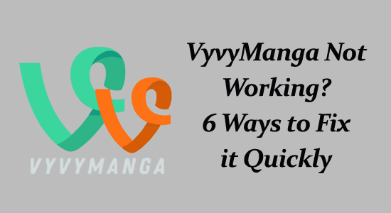 VyvyManga não está funcionando