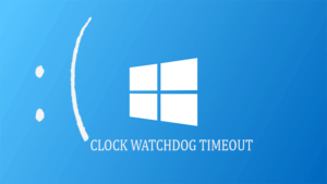 Clock watchdog timeout windows 10 как исправить