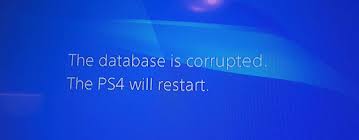 corrigir erro de dados corrompidos no PS4