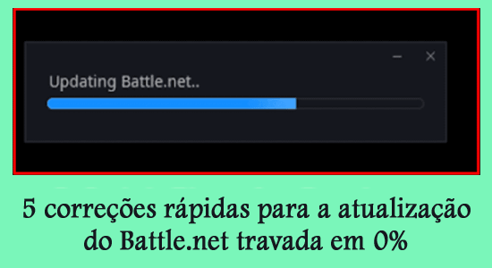 atualização do battle.net trava