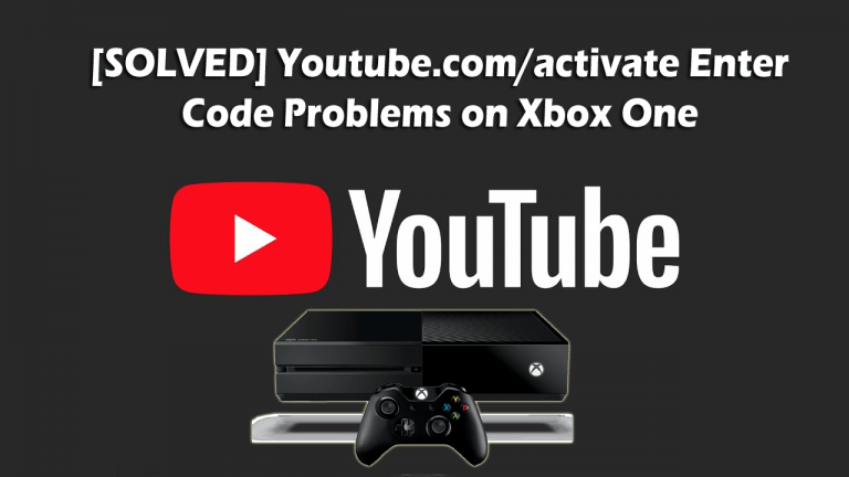 Youtube.com/activate Inserir problemas de código no Xbox One