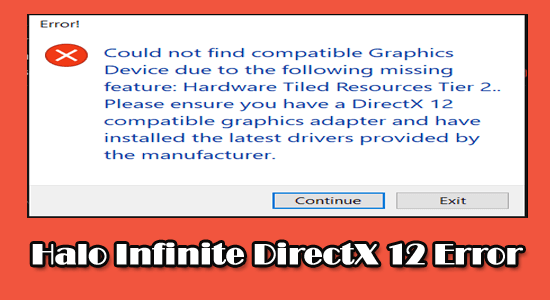 DirectX 12 erro halo infinite