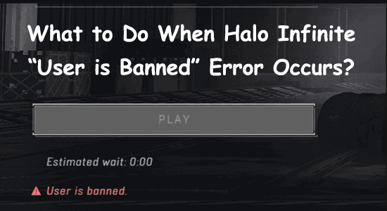 usuário foi banido halo infinite