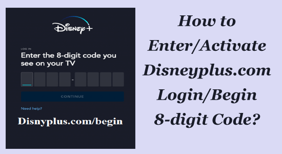 Disneyplus.com Login/Iniciar Código de 8 dígitos 